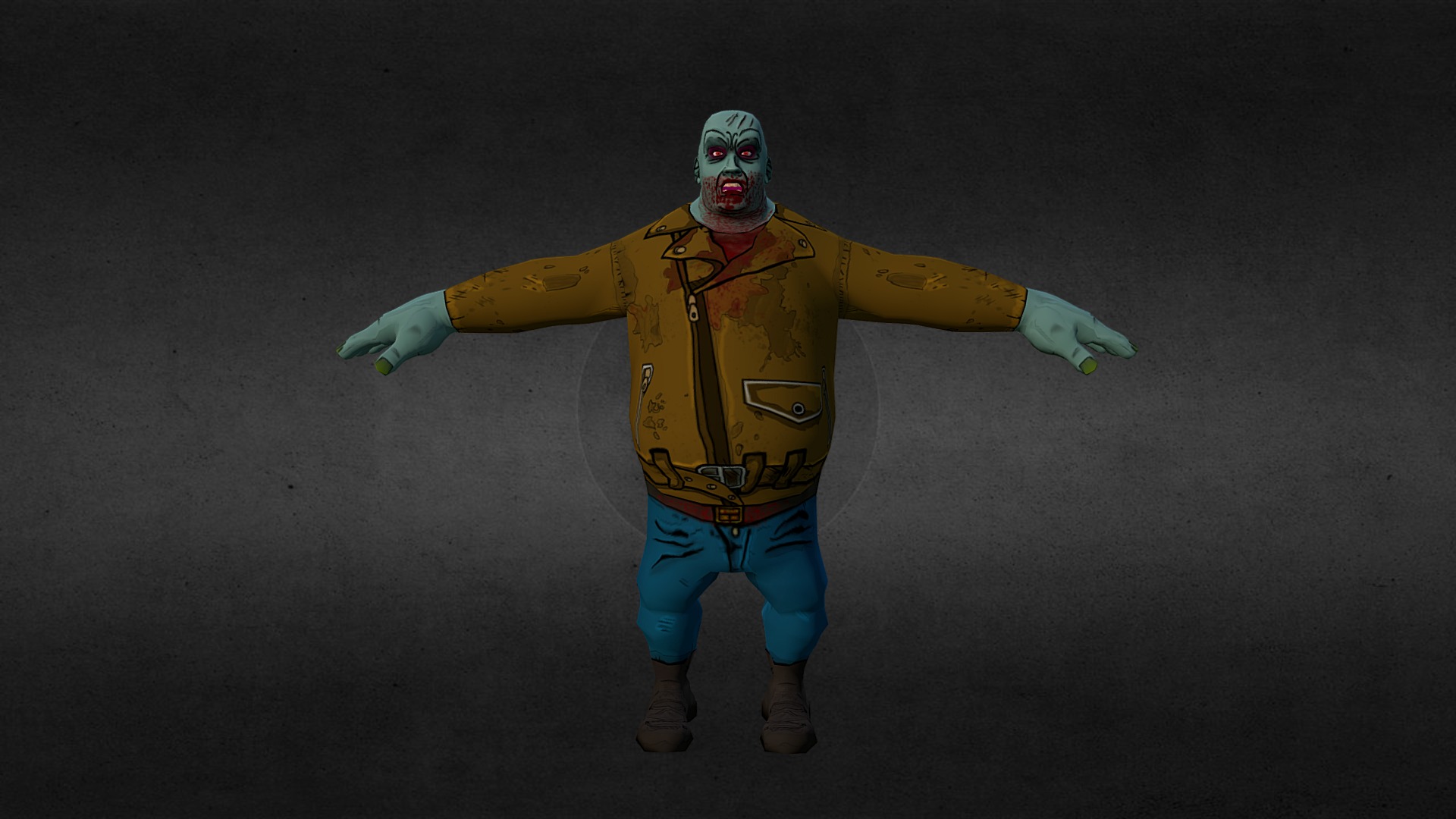 Meathead Zombie 3D model by Alex Dunning (thedarkpoof) [6972969
