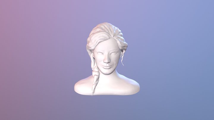 Female head / cabeça feminina 3D Model
