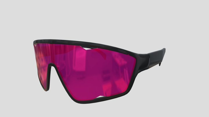 Mask sunglasses 3D Model
