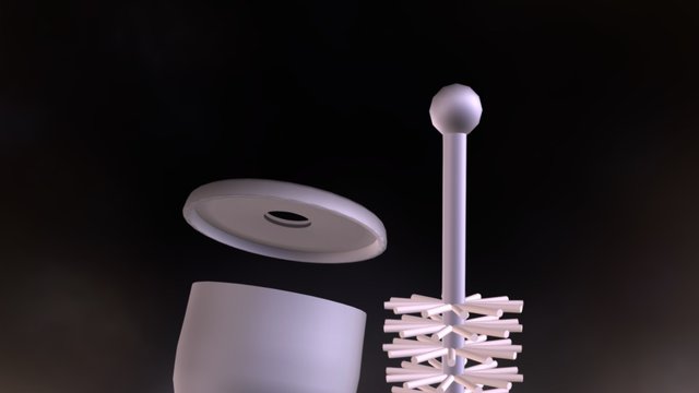 Brush WC 3D Model