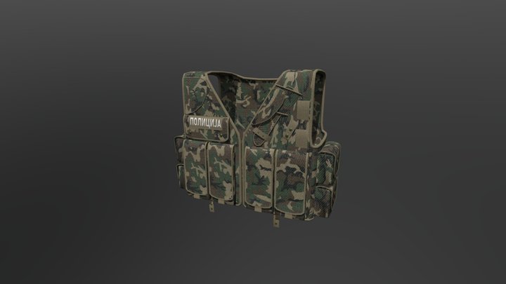 MileDragic "Sumadinac" vest 3D Model