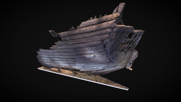 Batavia hull (1629) 3D Model