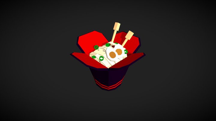 Wok 3D Model