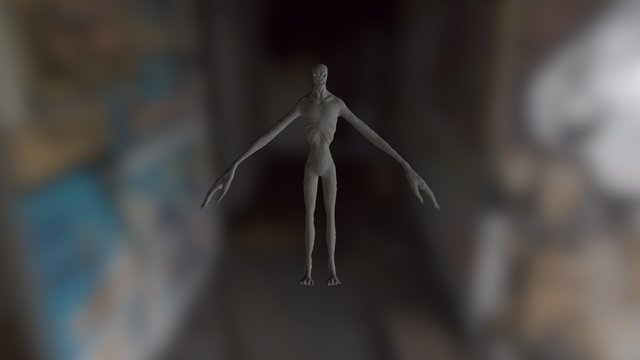 Evil Spirit 3D Model