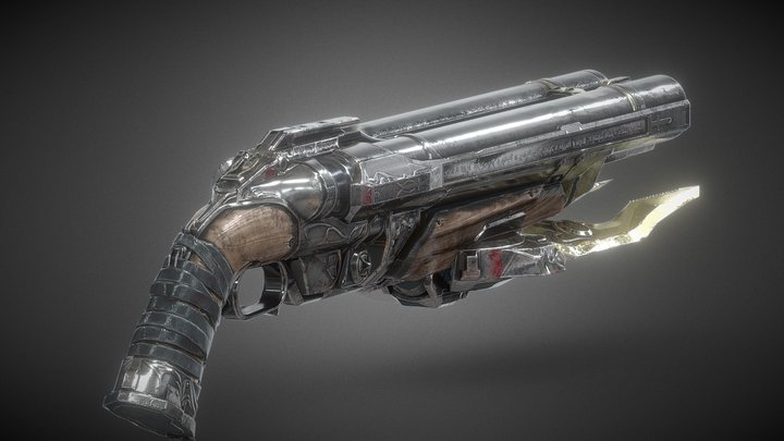 DOOM eternal super shotgun 3D Model