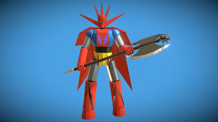 Star Dragon (Shogun Warrior) 3D Model
