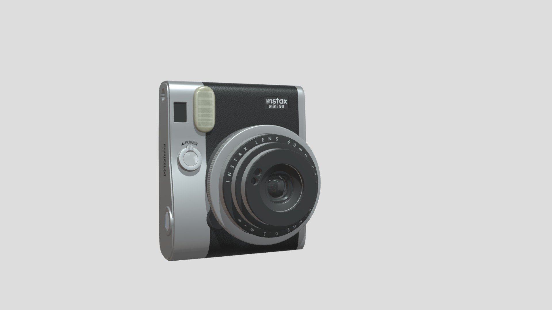 Fujifilm Instax Mini 90 Instant Film Camera - Buy Royalty Free 3D model ...