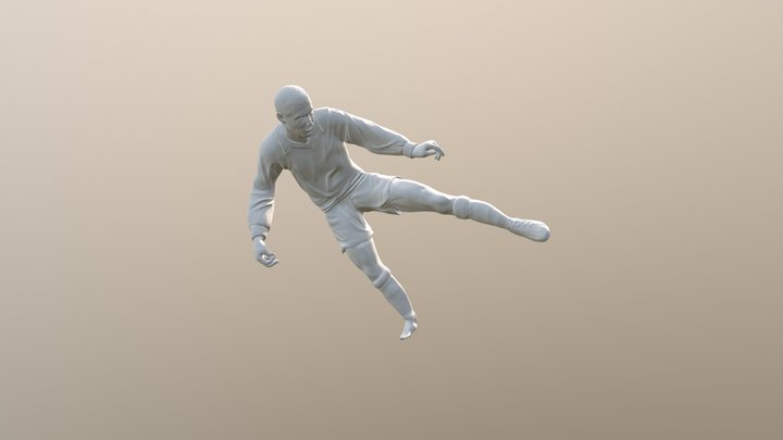Zidane Model-29 3D Model