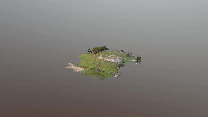 감은사지 3층 석탑 PIX4D 3D Model