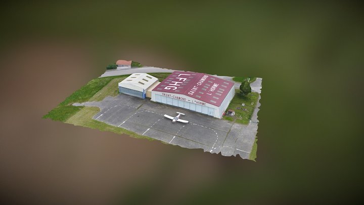 Aerodrome Obj V1 Pour Sketchfab 3D Model