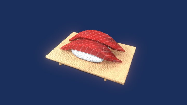 Sushi 3D Model