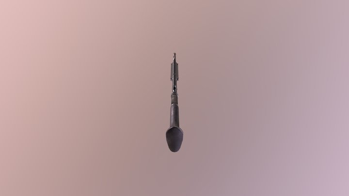 HK416 Rifle 3D Model