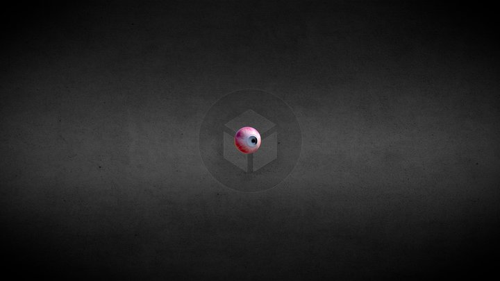 72514 Human Eye 3D Model