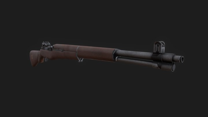 M1 Garand 3D Model