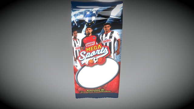 Dulce Rayados 3D Model