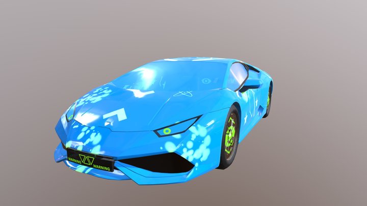Lamborghini Huracan - Vehicle 3D Model