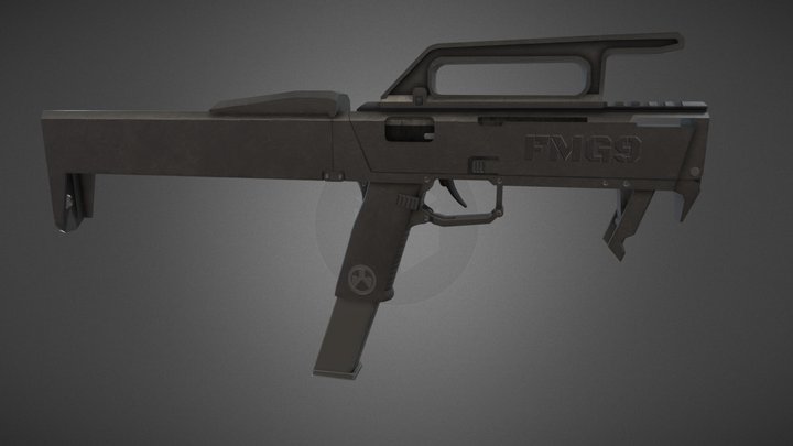 Magpul FMG-9 3D Model