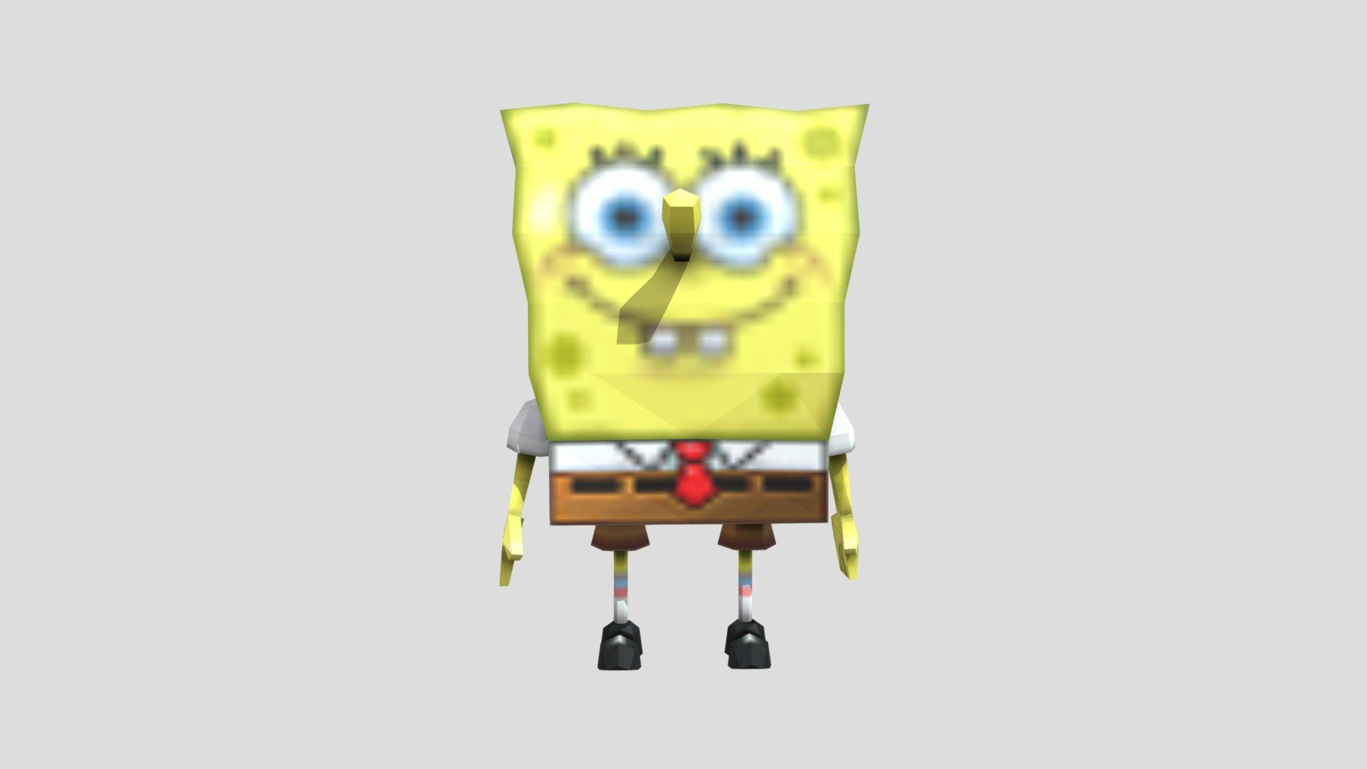 Spongebob Download Free 3D model by mohd.akmal.mahyudin [6980fda
