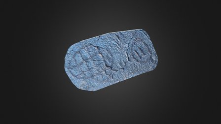 Grabados rupestres Los Saltos - El Hierro 3D Model