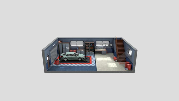 Garage 3D Model