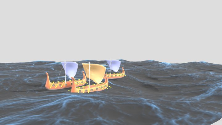 flotille 3D Model