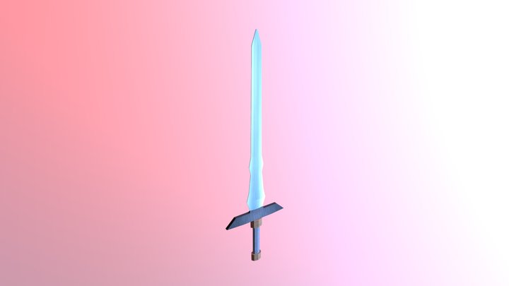 Espada Medieval 3D Model