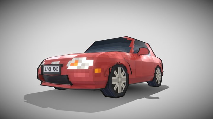Lightweight Sports Car (Mazda Mx-5/Miata) 3D Model