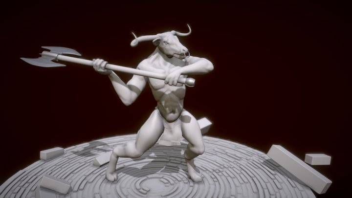 Minotaur 3D Model