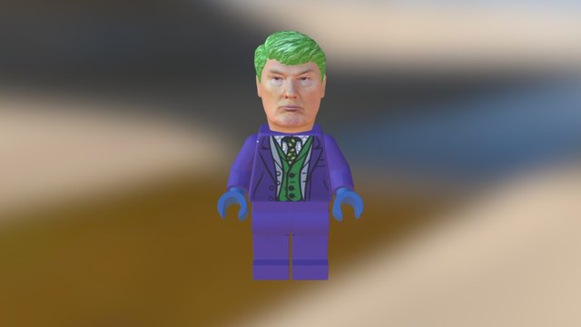 Donal Trump 3D Model
