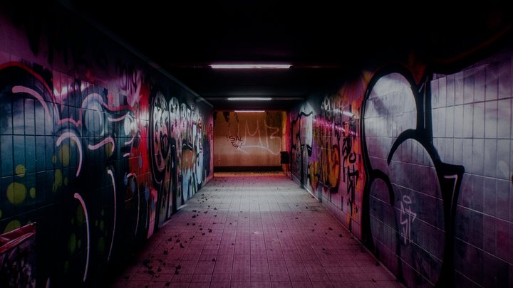 Tunnel Test 3D Model