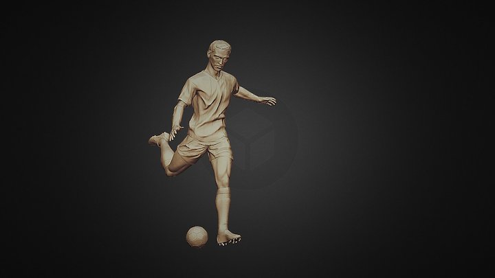 Soccer 3D Model