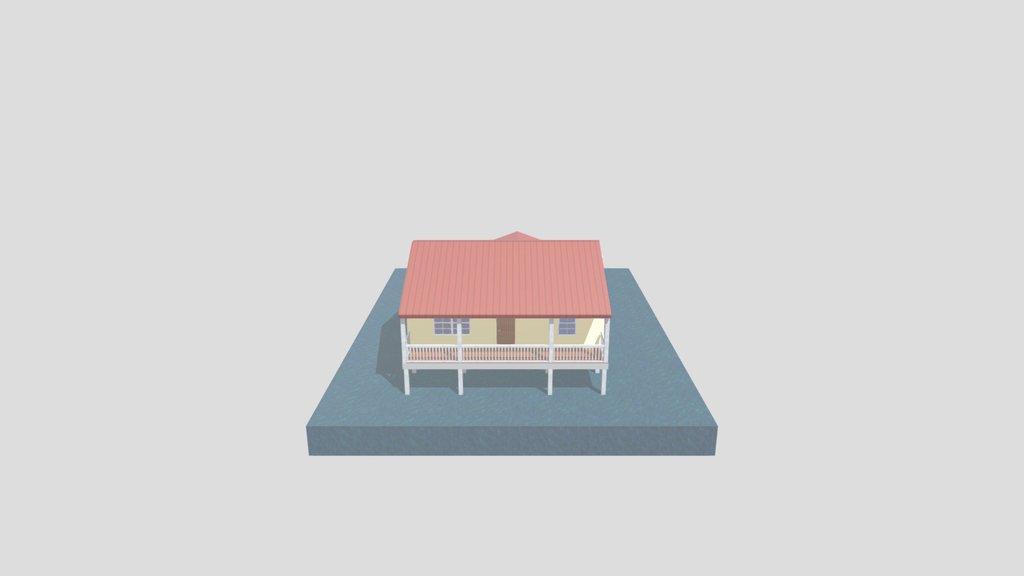 Elevated Single Family - 5' Flood Cube