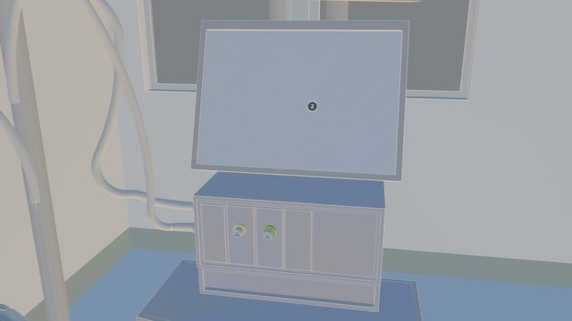 ICU Room 3D Model
