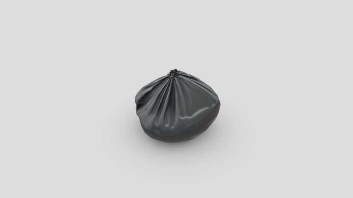 Low Poly Trash Bag – Free 3D Model STL