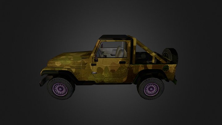 Bg U V 3D Model