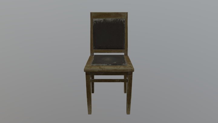Old Chair 3D Model