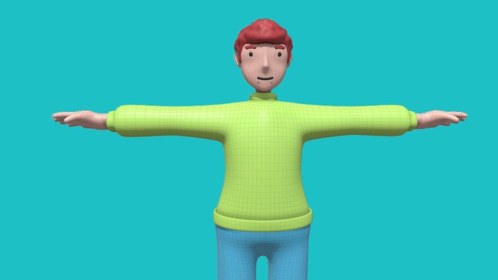 3D Motion Character 3D Model