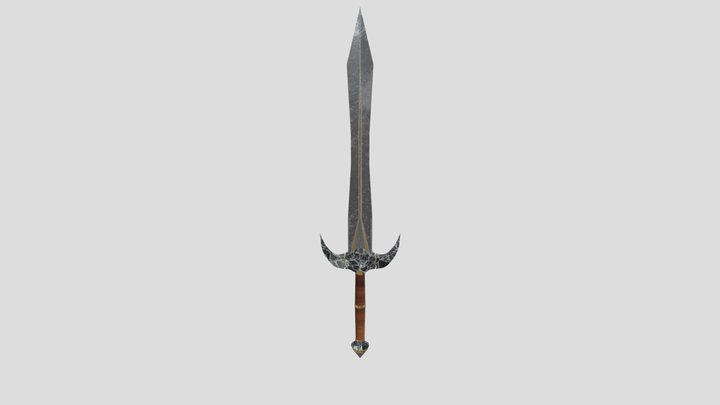 Guardian Sword 3D Model