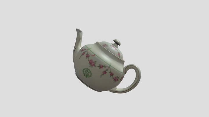 White Star Line Teapot 3D Model