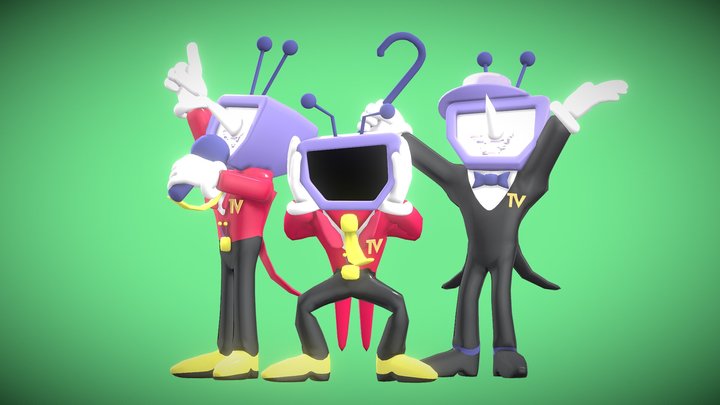 Mr. (Ant) Tenna - DELTARUNE Chapter 3 3D Model