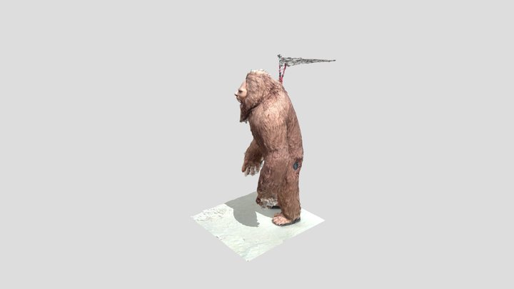Sasquatch 3D scan 3D Model