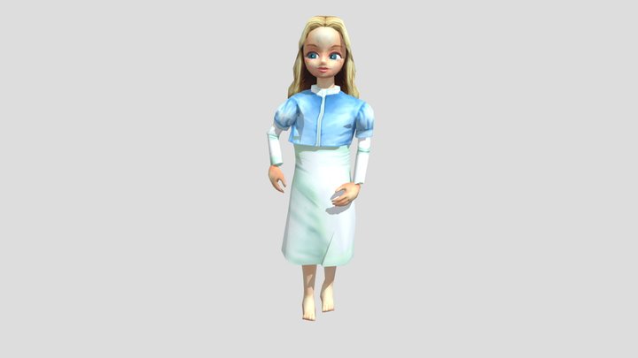 Maria Robotnik - Sonic Adventure 2 Battle 3D Model