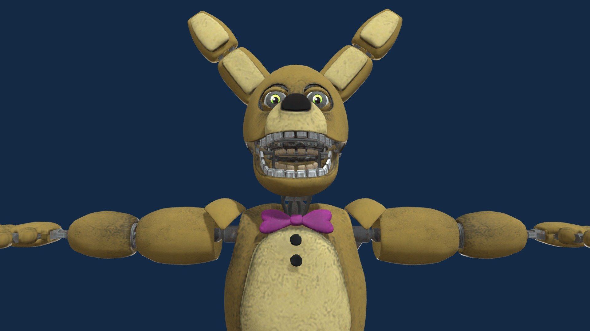 Bonnie  FNAF AR - Download Free 3D model by MrSpringMen (@MrSpringMen)  [68ea2bc]