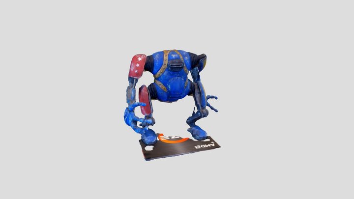 Big Blue 2 3D Model
