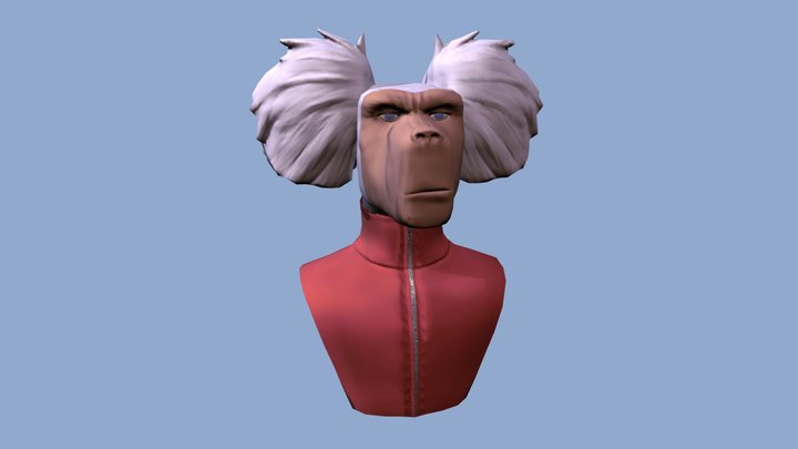 Koteri Ink's Character Hamed 3D Model
