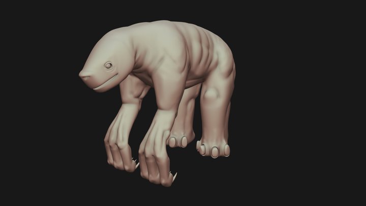 Seven Deadly Sins - Sloth 3D Model
