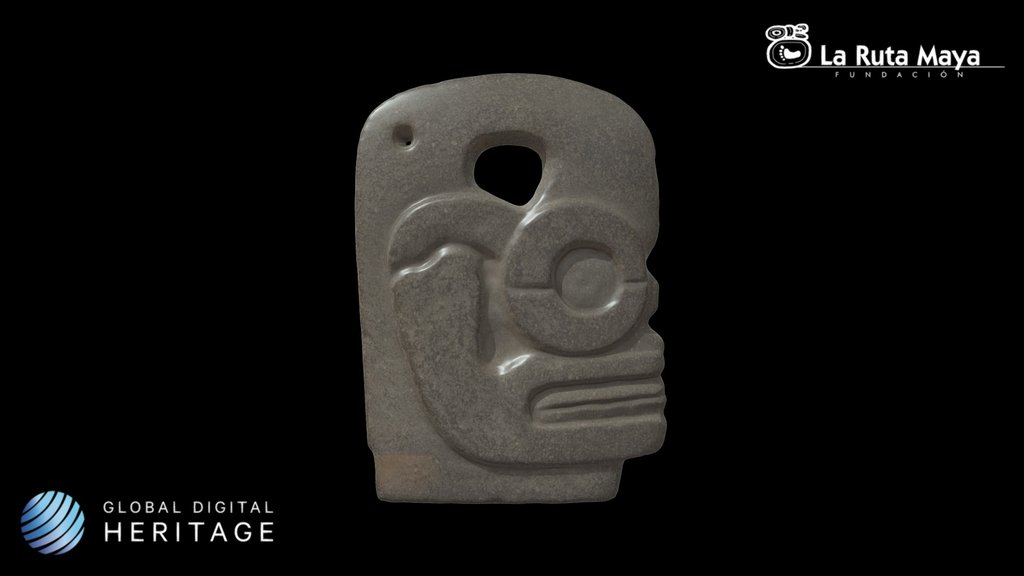 Hacha with skull features