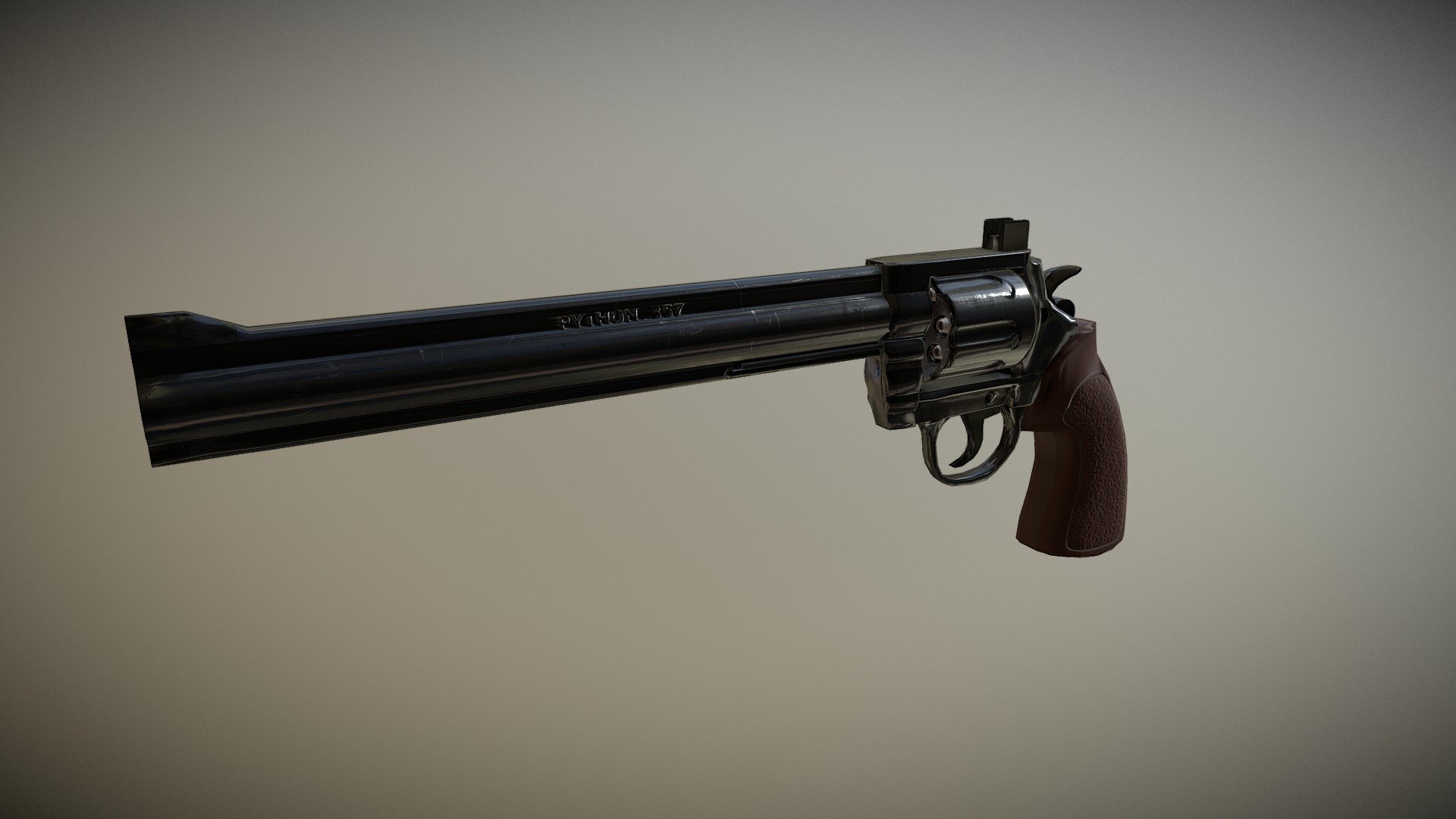 Magnum Lowpoly - 3D model by abhyss [6997146] - Sketchfab