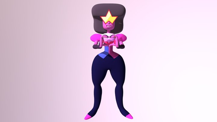 Garnet from the future 3D Model