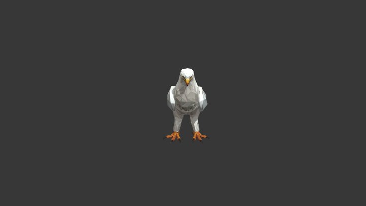 Eagle Wait 3D Model